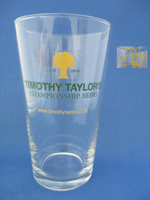Timothy Taylor Beer Glass 002541B147