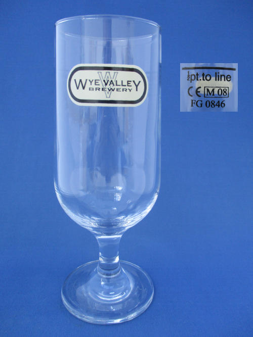 Wye Valley Beer Glass 002542B147