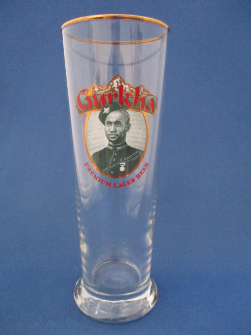Gurkha Beer Glass 002543B147