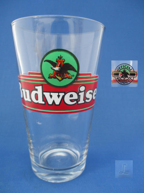 Budweiser Beer Glass 002552B148