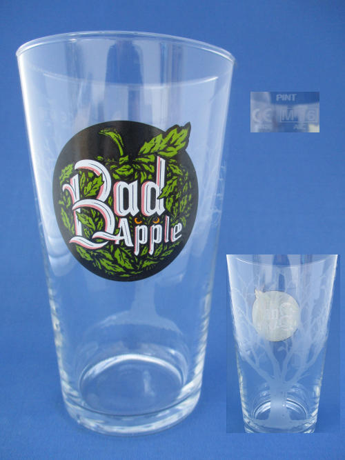 Bad apple cider Glass 002554B148