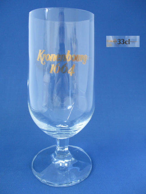 Kronenbourg 1664 Beer Glass 002558B148