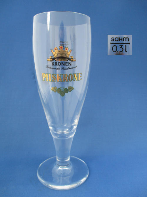 Kronen Pilskrone Beer Glass