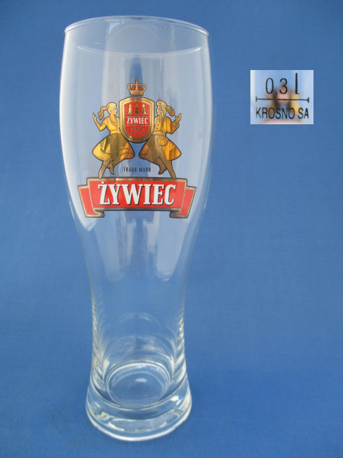Zywiec Beer Glass 002563B148