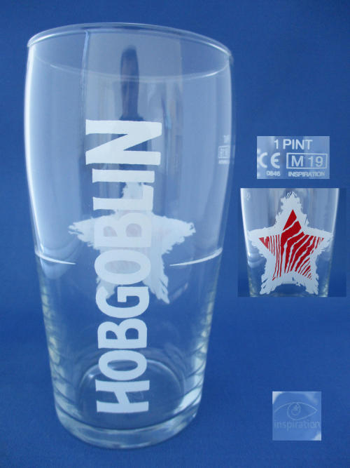 Hobgoblin Beer Glass