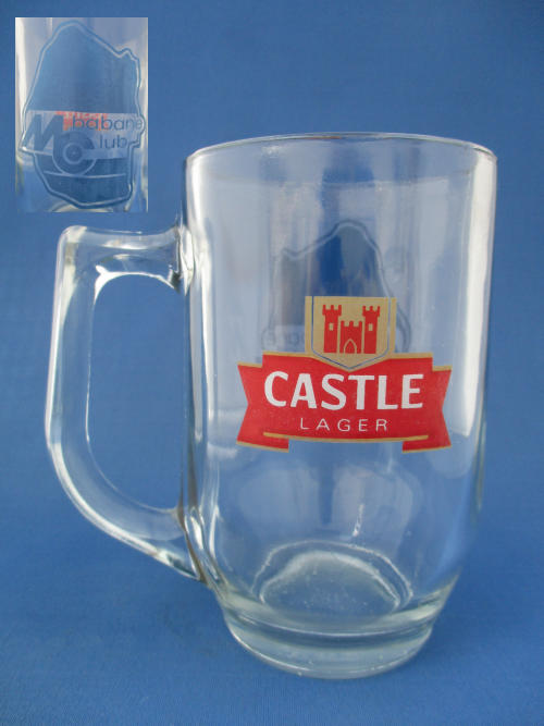 Castle Lager Beer Glass 002573B149