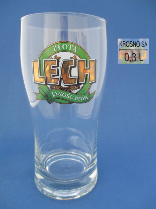 Lech Beer Glass
