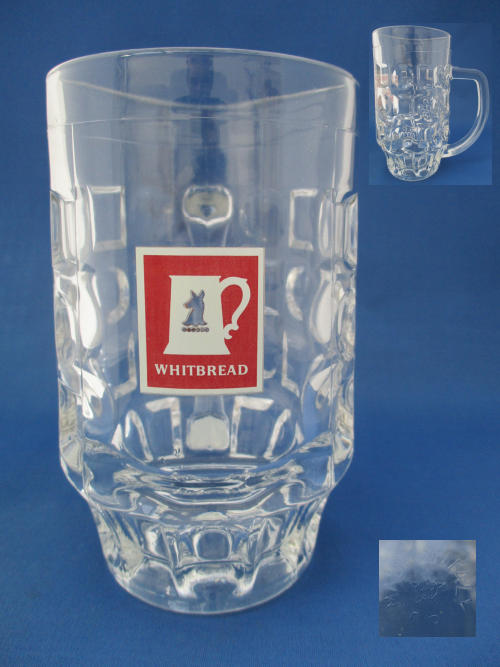Whitbread Beer Glass 002578B149