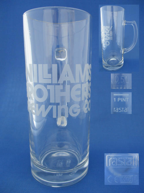 Williams Brothers Beer Glass 002584B149