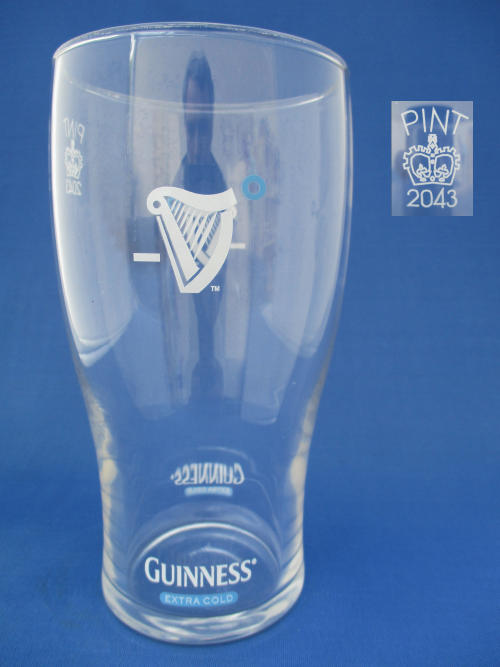 Guinness Extra Cold Beer Glass