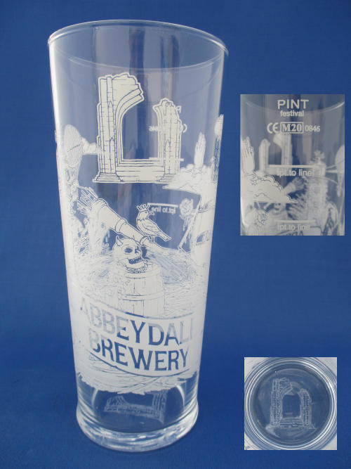 Abbeydale Beer Glass 002588B150