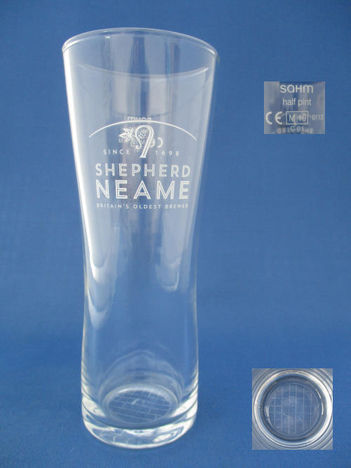 Shepherd Neame Beer Glass