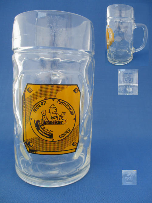 Hofmeister Beer Glass 002610B151