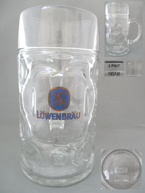 Lowenbrau Beer Glass