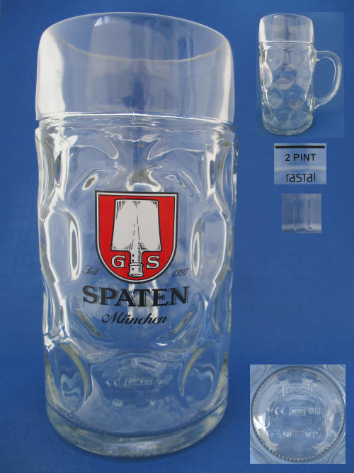 Spaten Beer Glass 002628B152