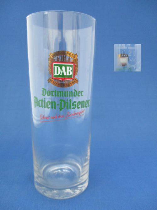 DAB Beer Glass 002633B150