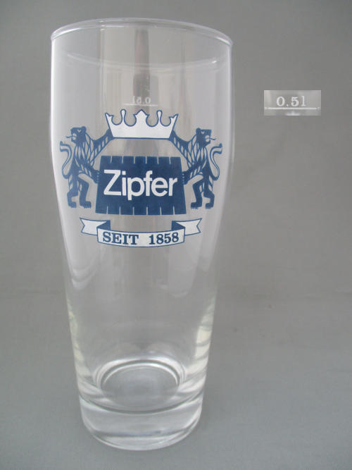 Zipfer Beer Glass 002634B152