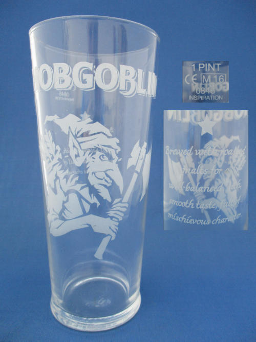 Hobgoblin Beer Glass