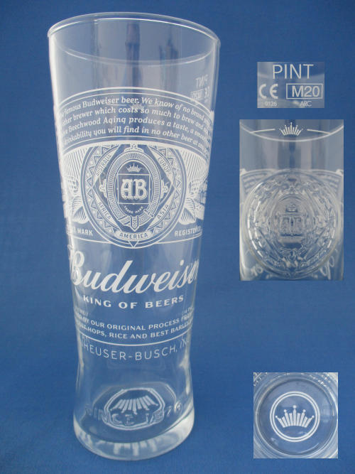 Budweiser Beer Glass