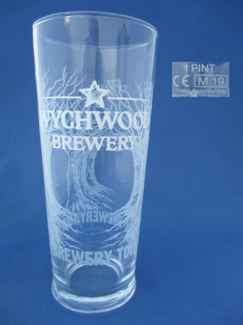 Wychwood Brewery Beer Glass