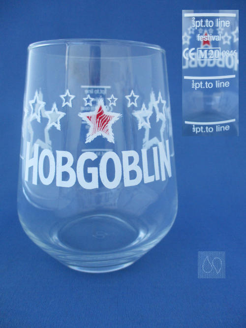 Hobgoblin Beer Glass