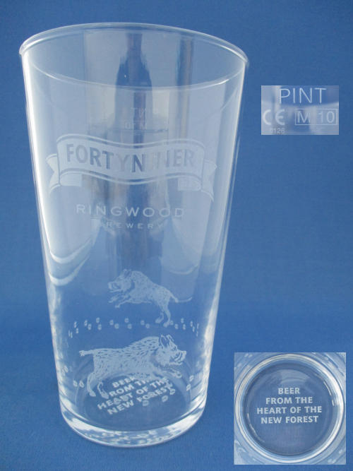 Forty Niner Beer Glass 002656B037