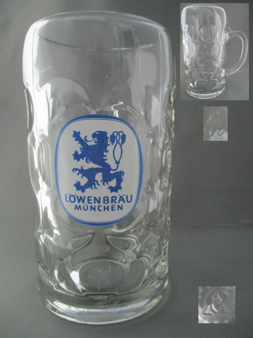 Lowenbrau Beer Glass 002659B153