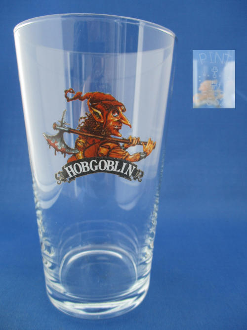 Hobgoblin Beer Glass 002668B153