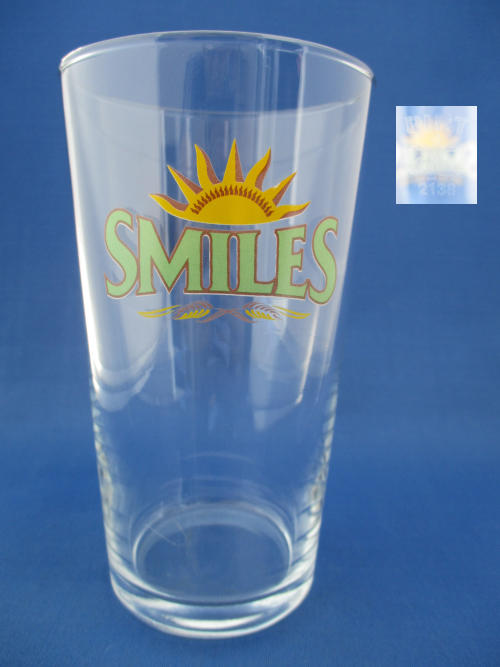 Smiles Beer Glass