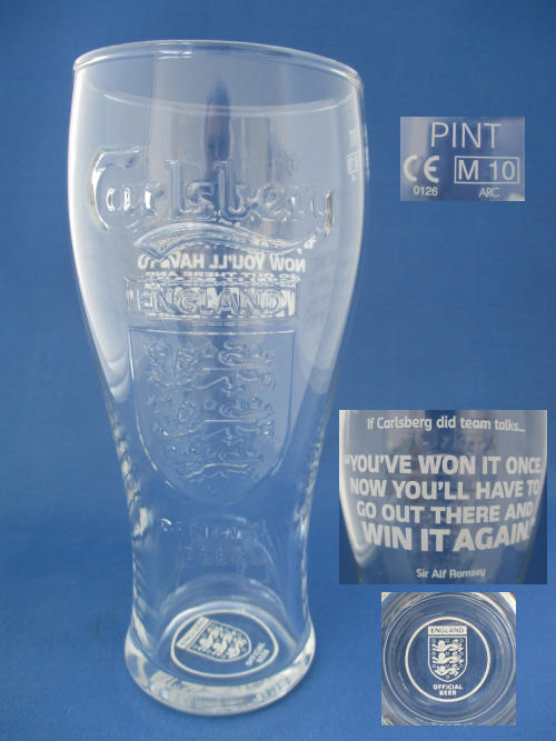 Carlsberg Beer Glass 002671B153