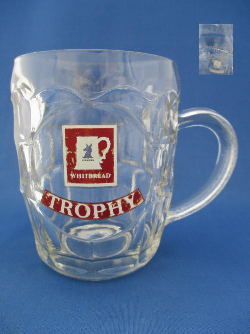 Whitbread Trophy Beer Glass