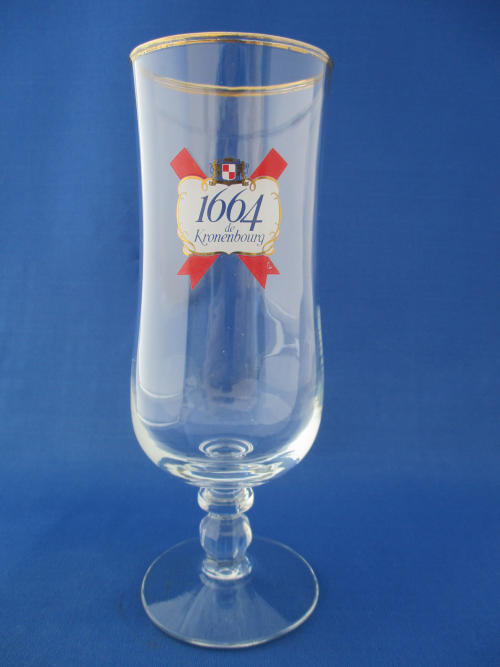 Kronenbourg 1664 Beer Glass 002681B153