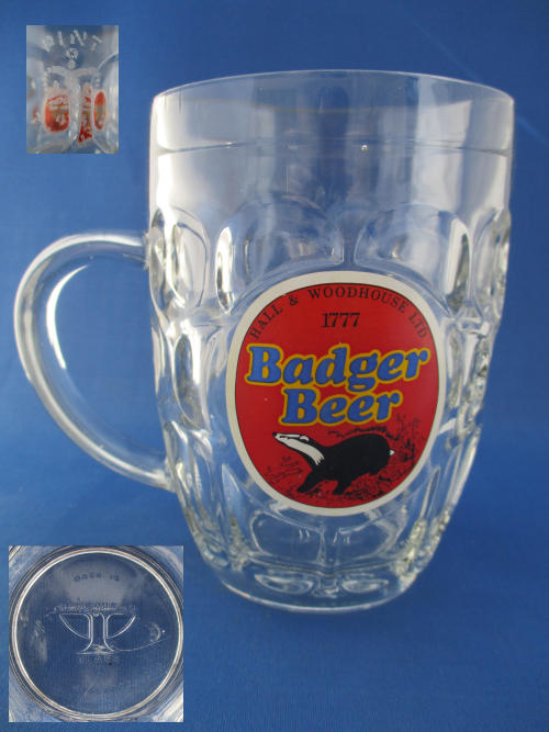 Badger Beer Glass