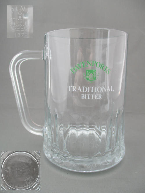 Davenports Beer Glass 002695B154