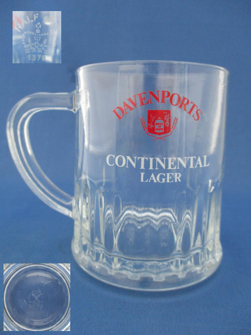 Davenports Beer Glass 002704B154