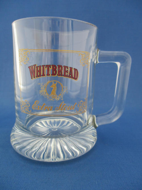 Whitbread Extra Stout Beer Glass 002708B154