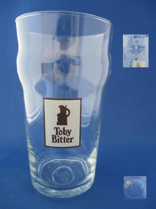 Toby Bitter Beer Glass