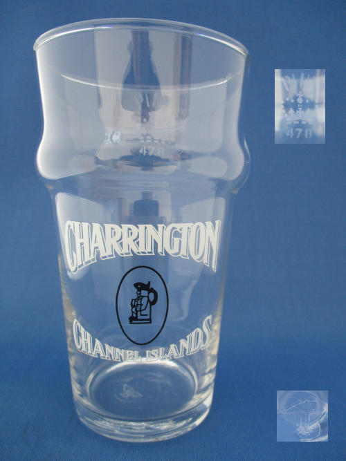 Charrington Channel Islands Beer Glass 002730B156
