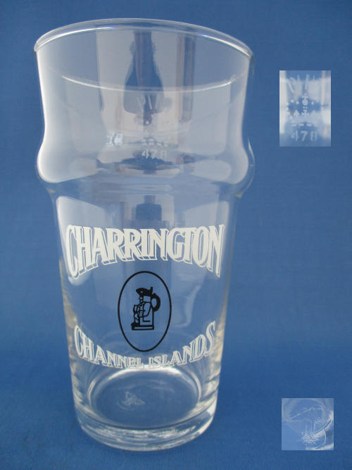 Charrington Channel Islands Beer Glass