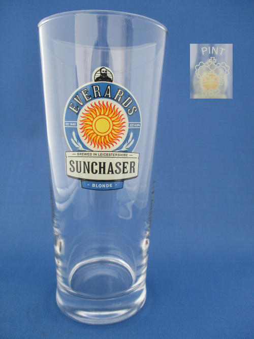 Everards Sunchaser Beer Glass 002731B156