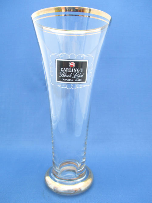 Carling Black Label Beer Glass 002739B157