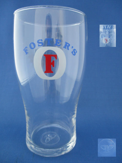 Fosters Beer Glass 002745B157 