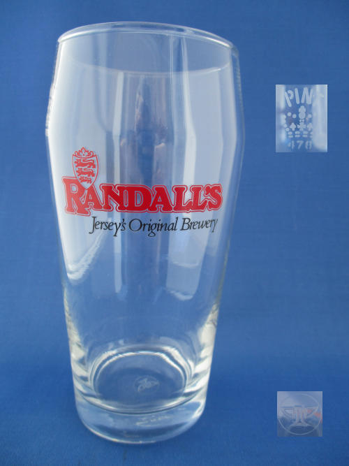 Randalls Beer Glass 002751B157