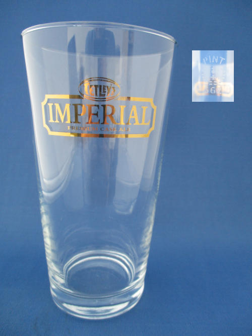 Tetley's Imperial Beer Glass 002752B157
