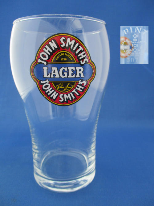 John Smiths Beer Glass