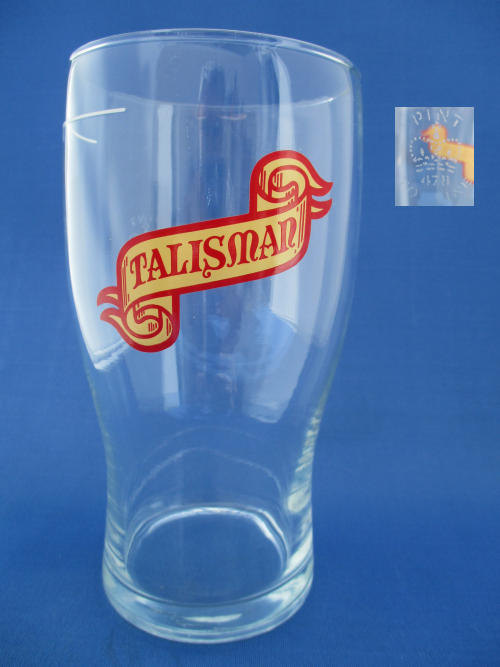 Talisman Beer Glass 002767B158