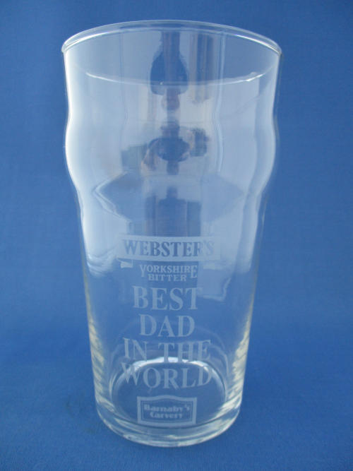 Websters Beer Glass 002772B158