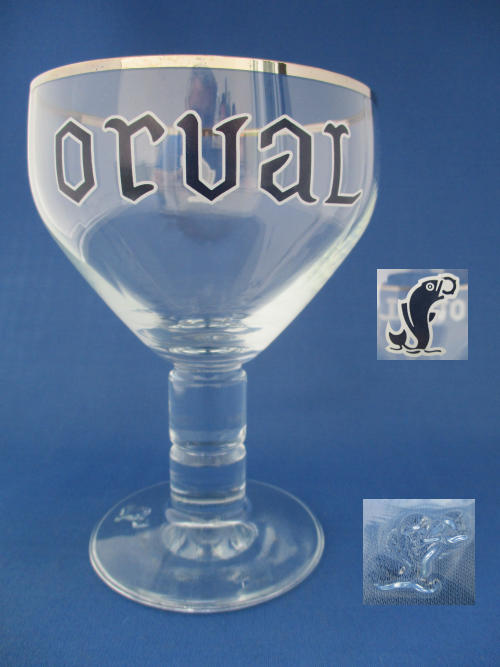 Orval Beer Glass