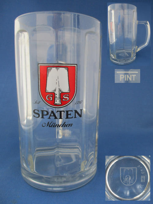 Spaten Beer Glass 002786B159