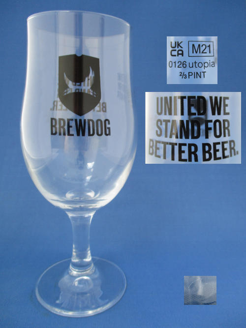 Brewdog Beer Glass 002787B159
